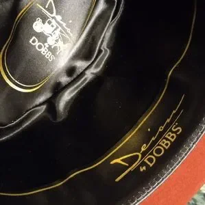 Chapeau Feutre De Fourrure DOBBS Deion Sanders - Taille 7 5/8 (XL), Vert Forêt, Style Homburg, Neuf